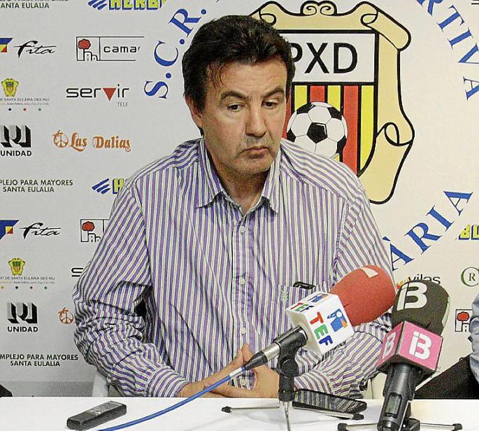 IBIZA - PRESENTACION DE MATIAS FERNANDEZ COMO NUEVO ENTRENADOR DE LA PEÑA DEPORTIVA