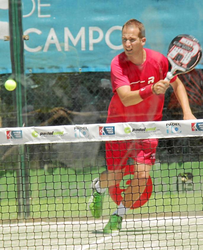 Marcos Tur, en acción durante la final del Torneo Terrenauto.