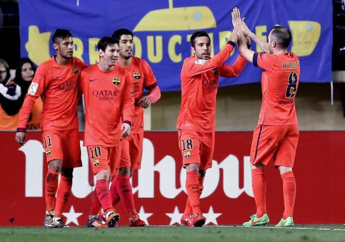 Villareal-Barcelona. Copa del Rey.