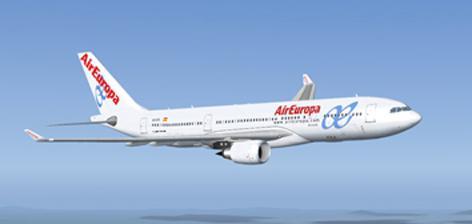 Avión de air Europa