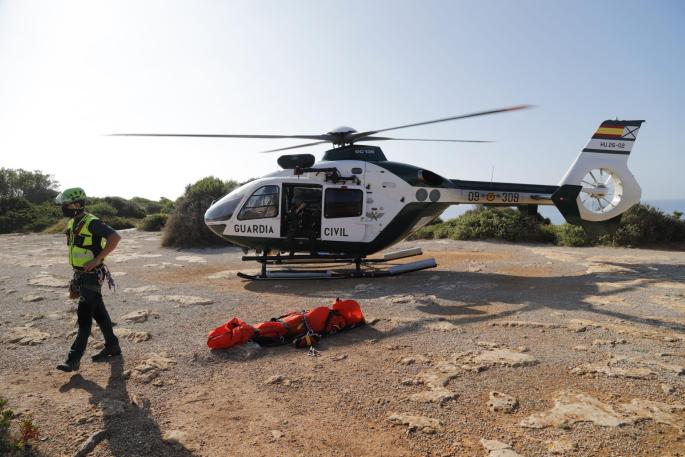Guardia Civil en el Cap Blanc