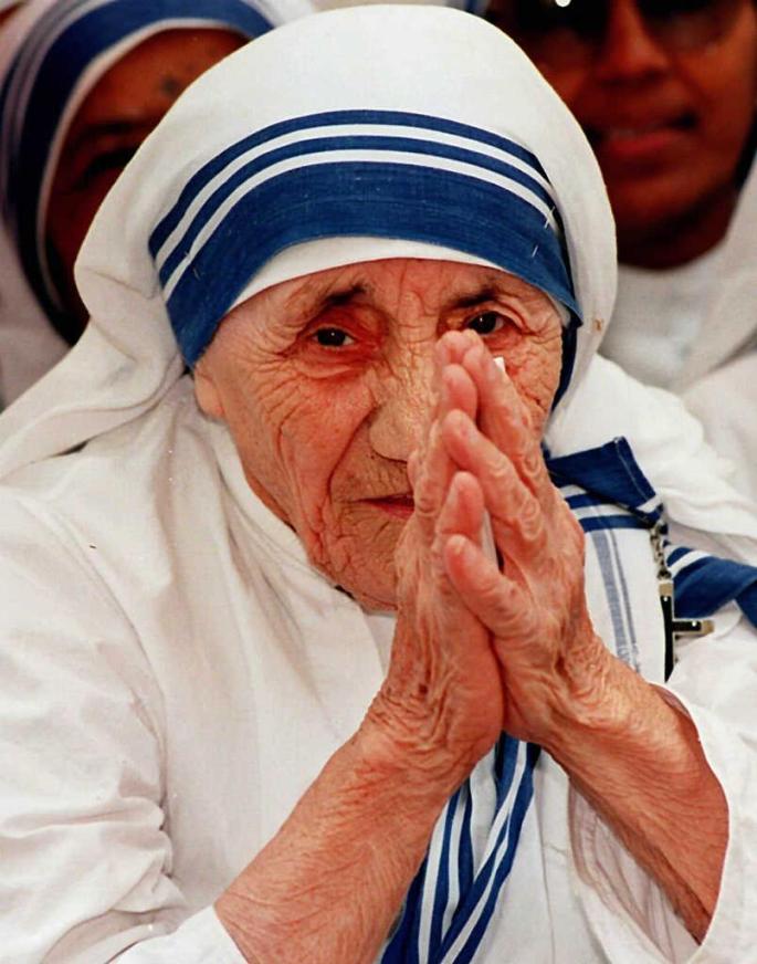 Madre Teresa de Calcuta.