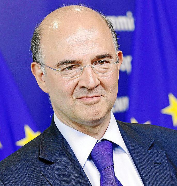 BRUSELAS. POLITICA. Pierre Moscovici , ministro francés de Economia.