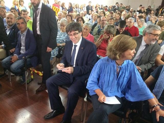 Puigdemont: "Quedan tres días de campaña. Esto no lo para nadie"