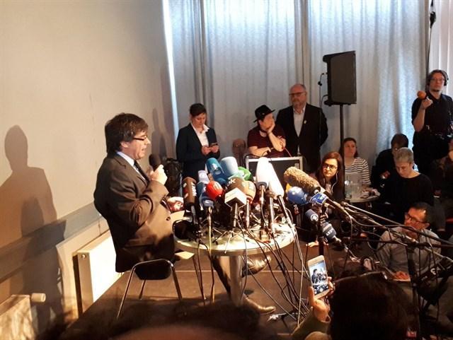 Puigdemont asegura que se quedará en Berlín hasta que termine el proceso judicial en Alemania