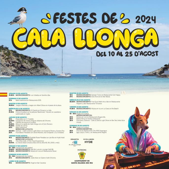 Música, deporte y tradición para las fiestas de Cala Llonga 2024