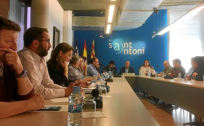 El pleno de Sant Antoni se reúne hoy para analizar el recurso de Acciona