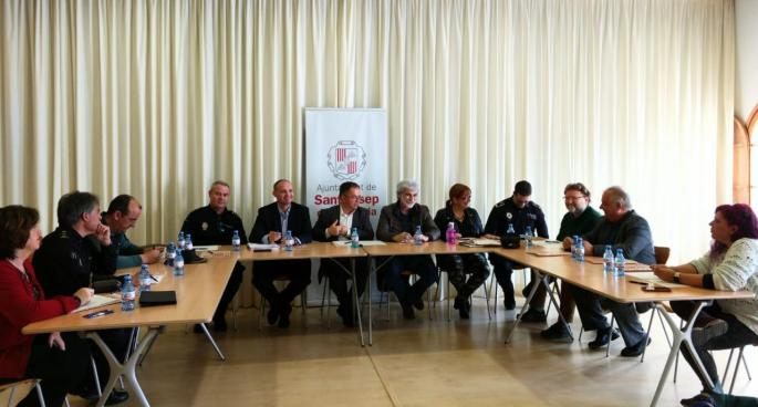 Los delitos más graves se redujeron un 38 por ciento en Sant Josep en 2018