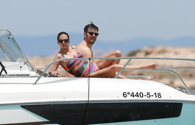 Macarena Gómez y Aldo Comas pasan unos días de desconexión en Ibiza