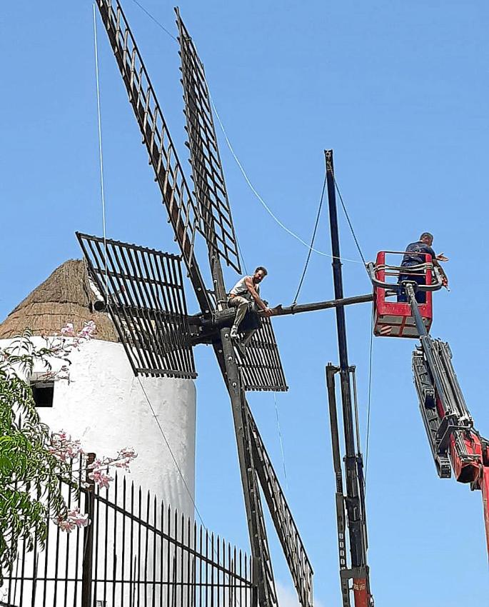 Los trabajos de reforma comenzaron ayer por la mañana.
