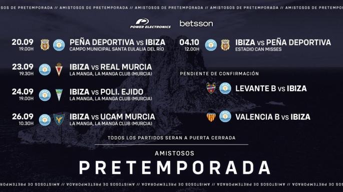 La UD Ibiza ya conoce sus rivales