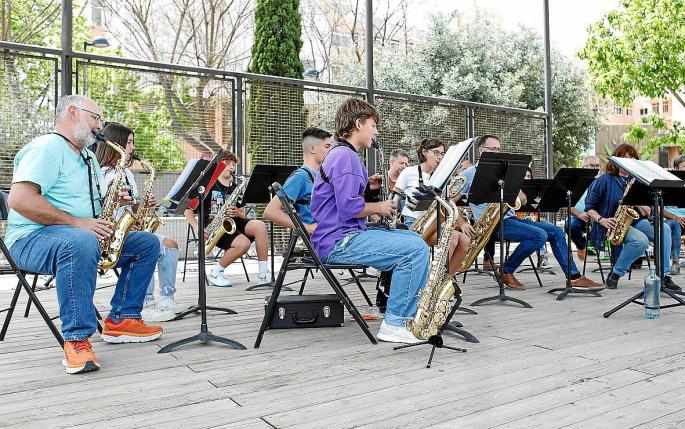 La música fue la protagonista de la jornada reivindicativa