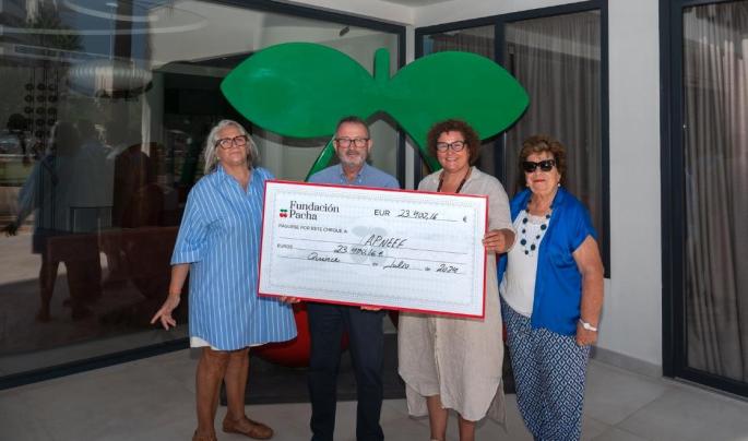 La Fundación Pacha dona 40.000 euros para proyectos sociales