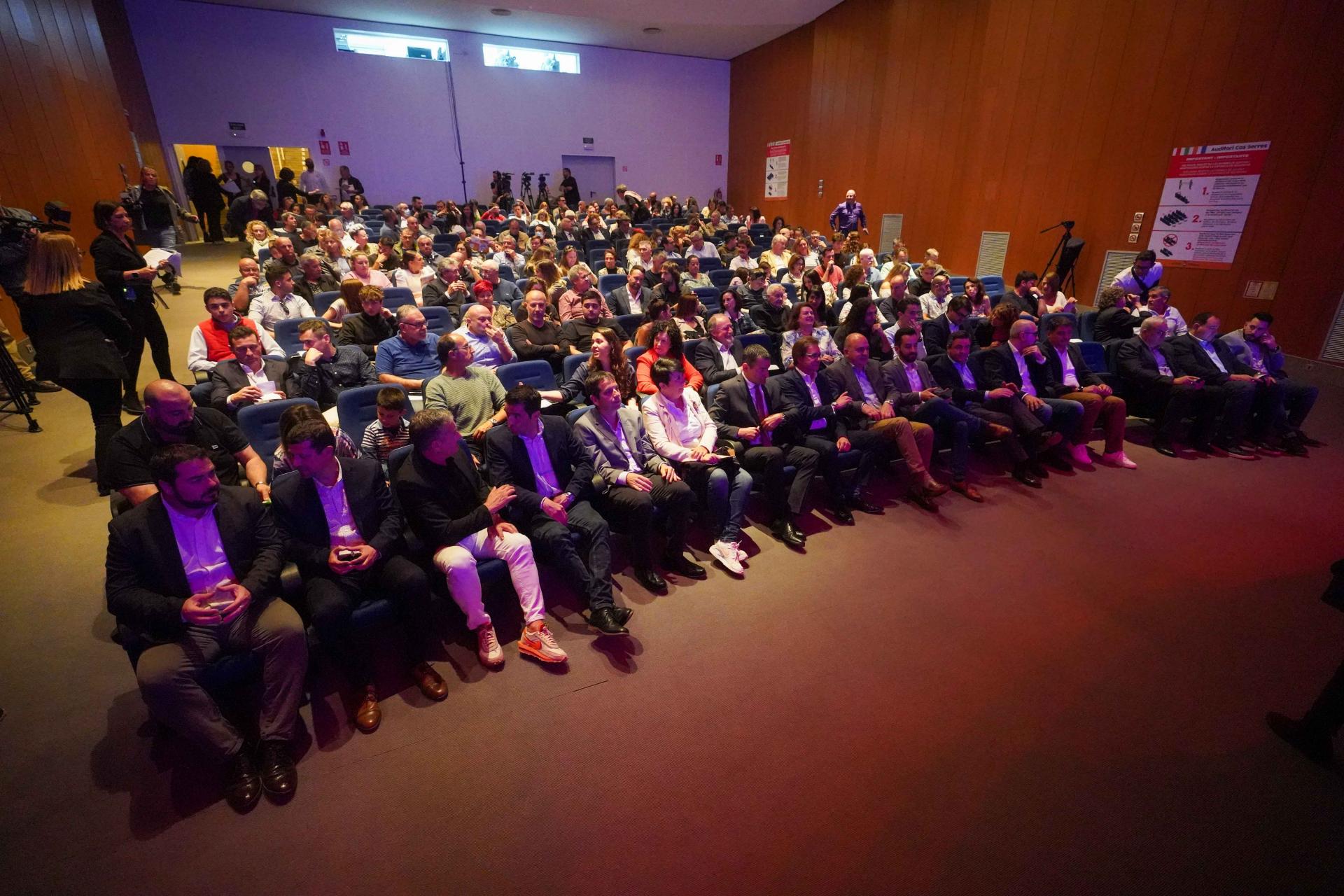 Un instante de la gala de los Premis de l'esport.