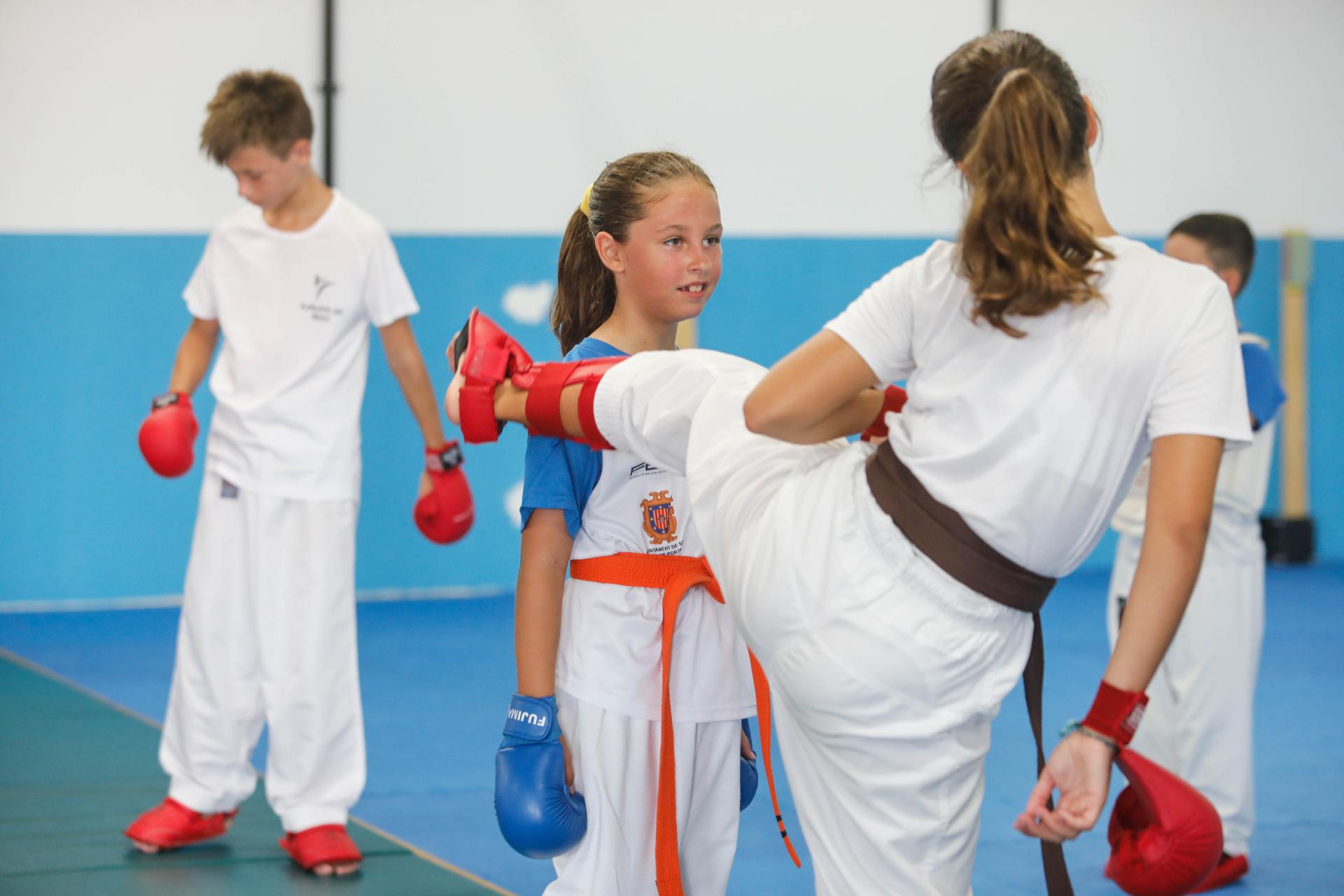 La clase de karate en el Samyd de Cristina Feo en imágenes