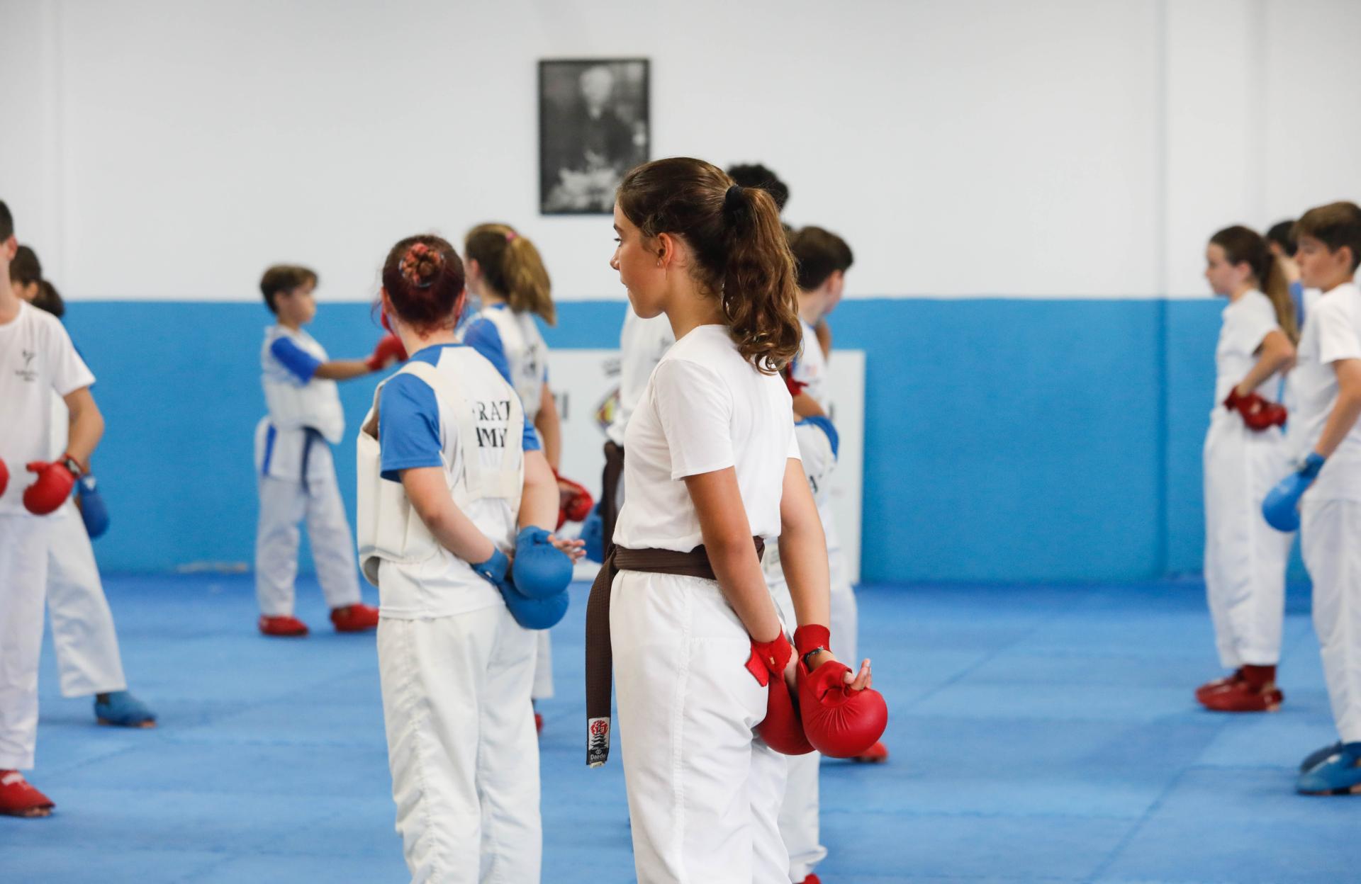 La clase de karate en el Samyd de Cristina Feo en imágenes