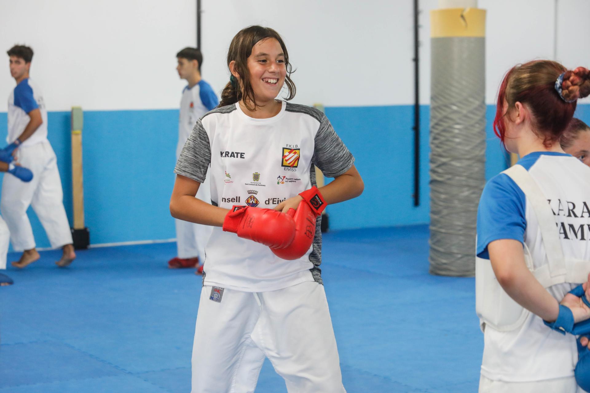 La clase de karate en el Samyd de Cristina Feo en imágenes