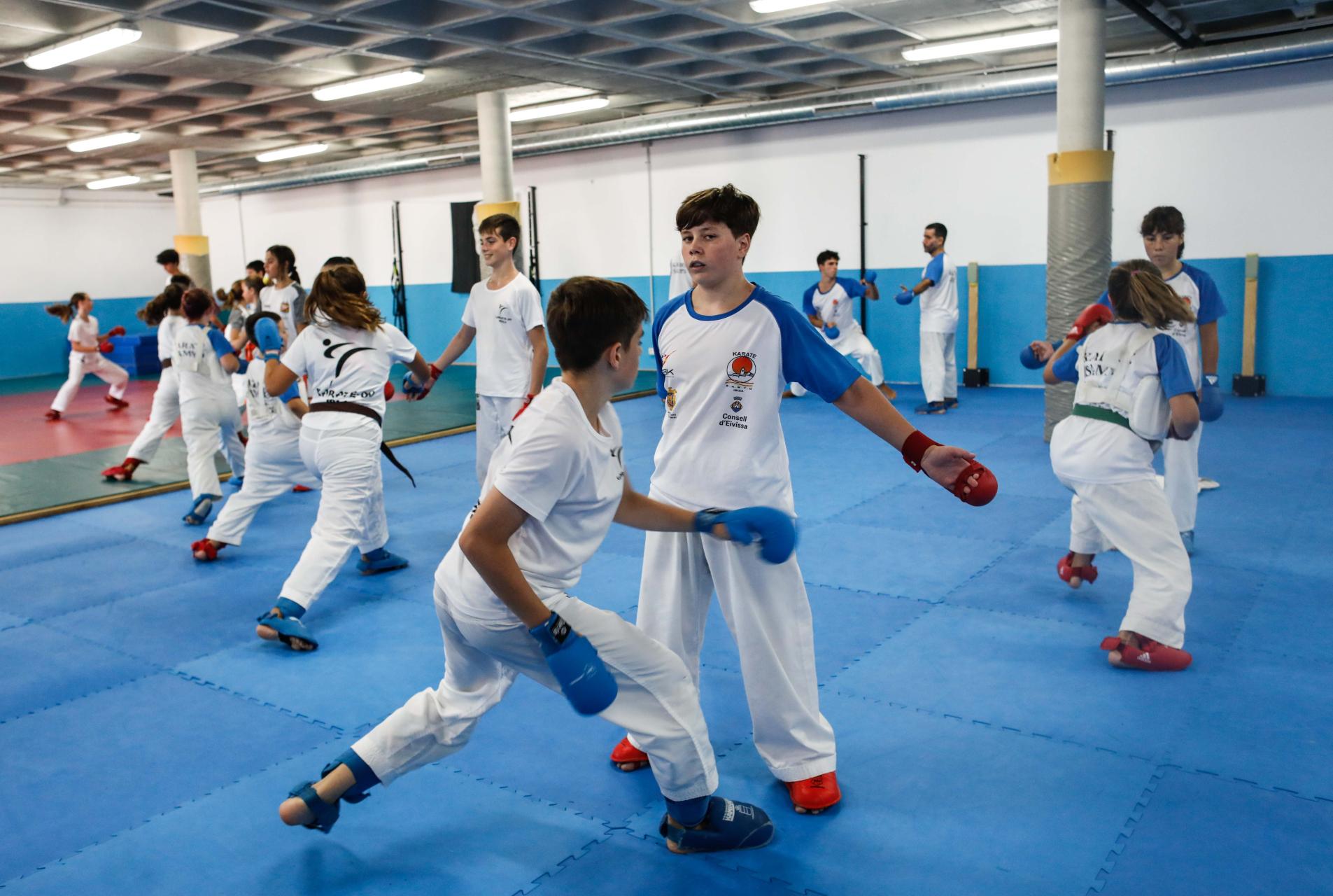 La clase de karate en el Samyd de Cristina Feo en imágenes