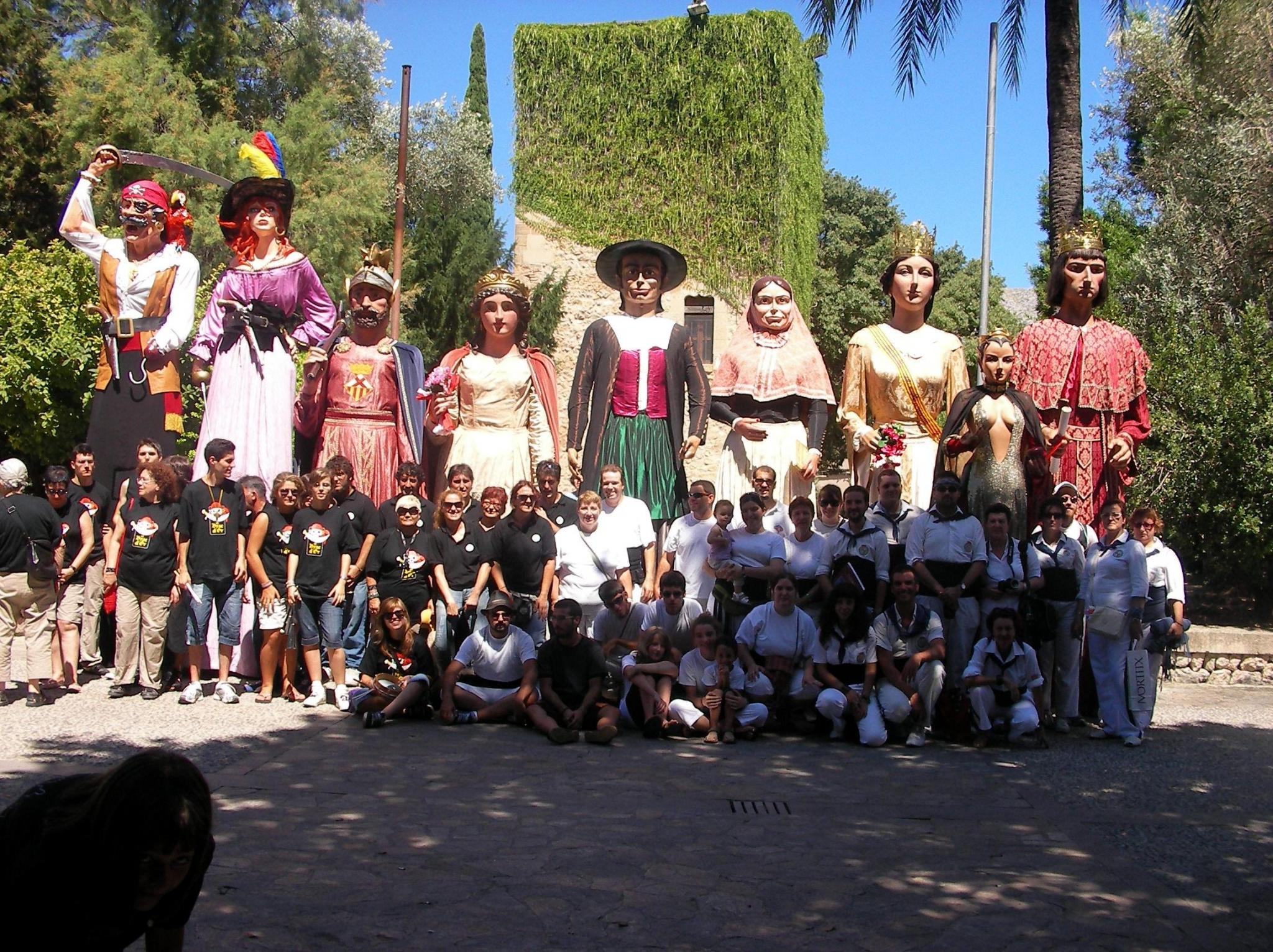 Trobada de gegants de Pollença