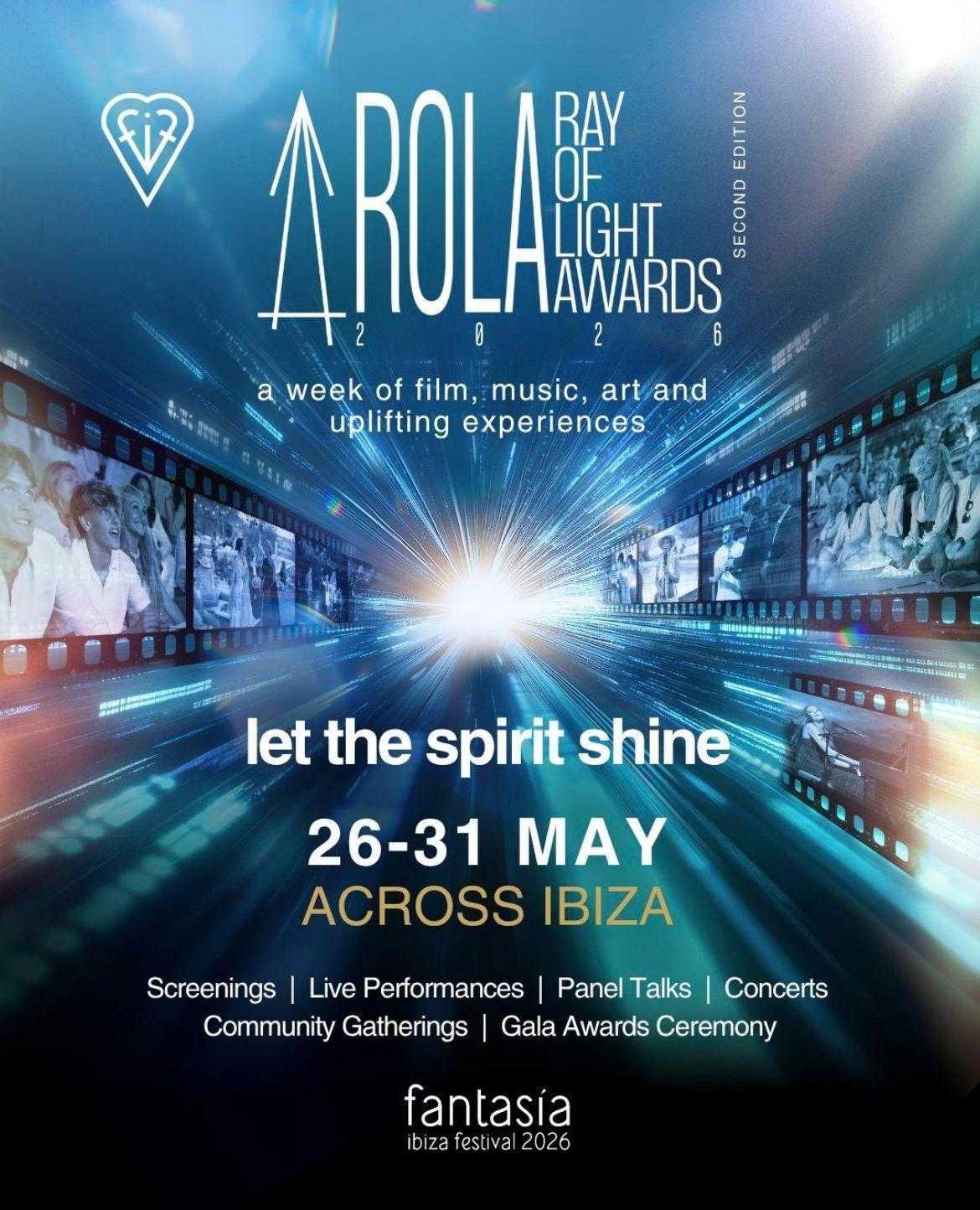 Inicia la cuenta atrás para Ray of Light Awards, el festival ...