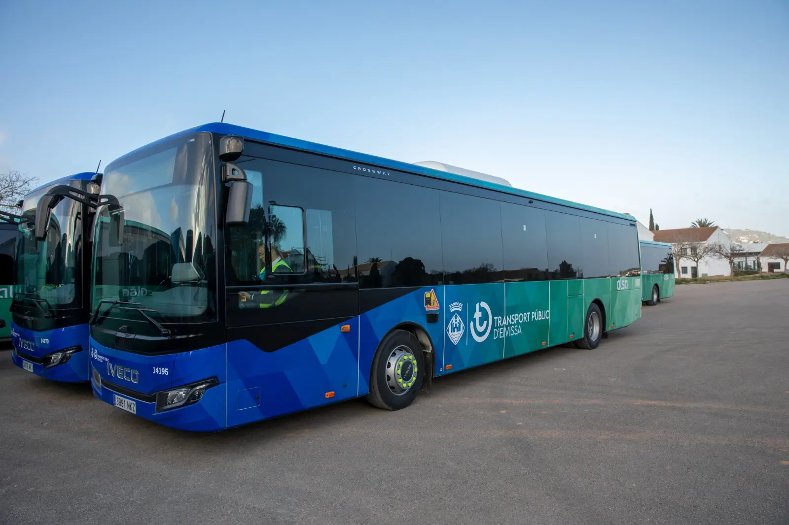 Un total de 16 líneas de bus podrán parar en el Parque de la Paz