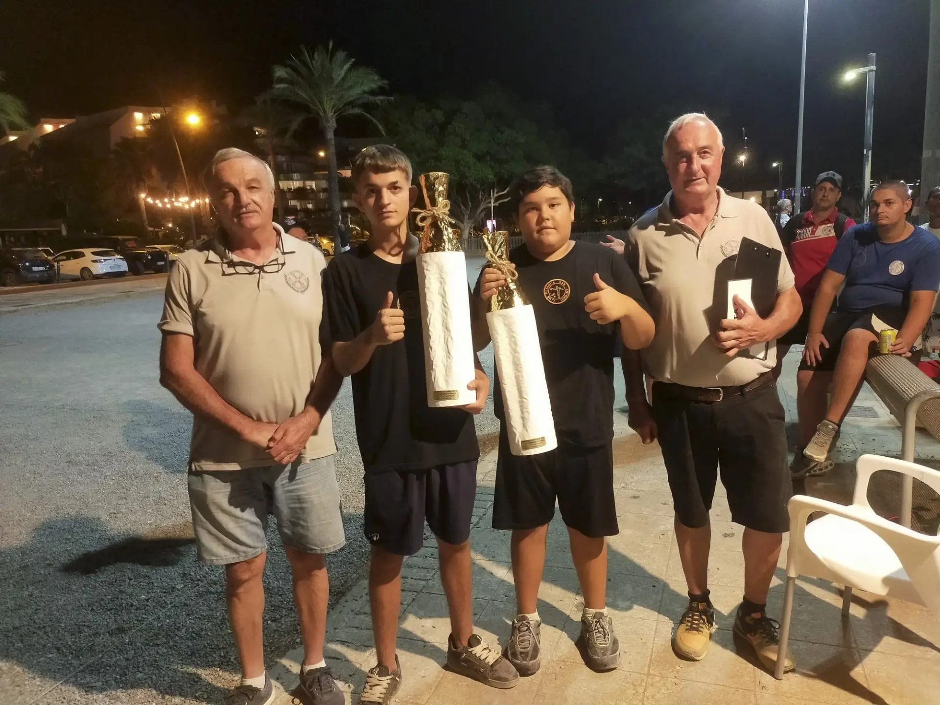 Dylan Torres y Aarón Barragán se proclaman campeones del Torneo de Petanca de las Festes de la Terra 2026
