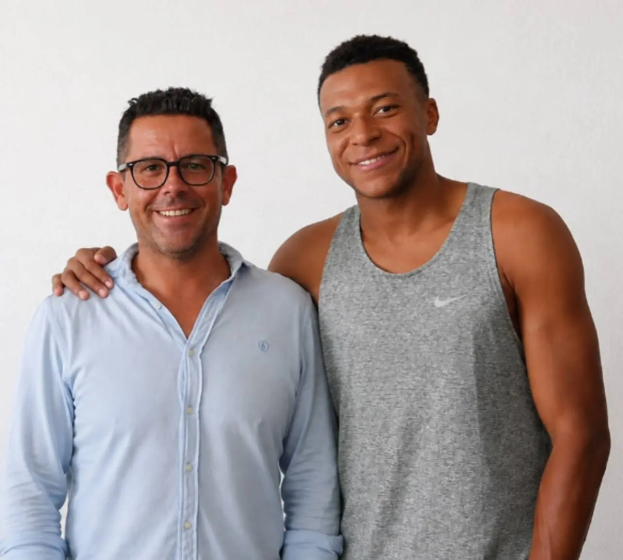 La polémica foto de Triguero con Mbappé