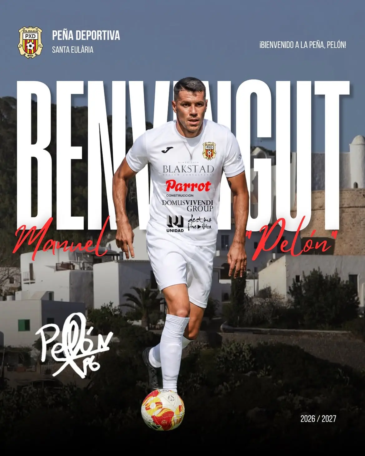 'Pelon', nuevo jugador de la Peña Deportiva