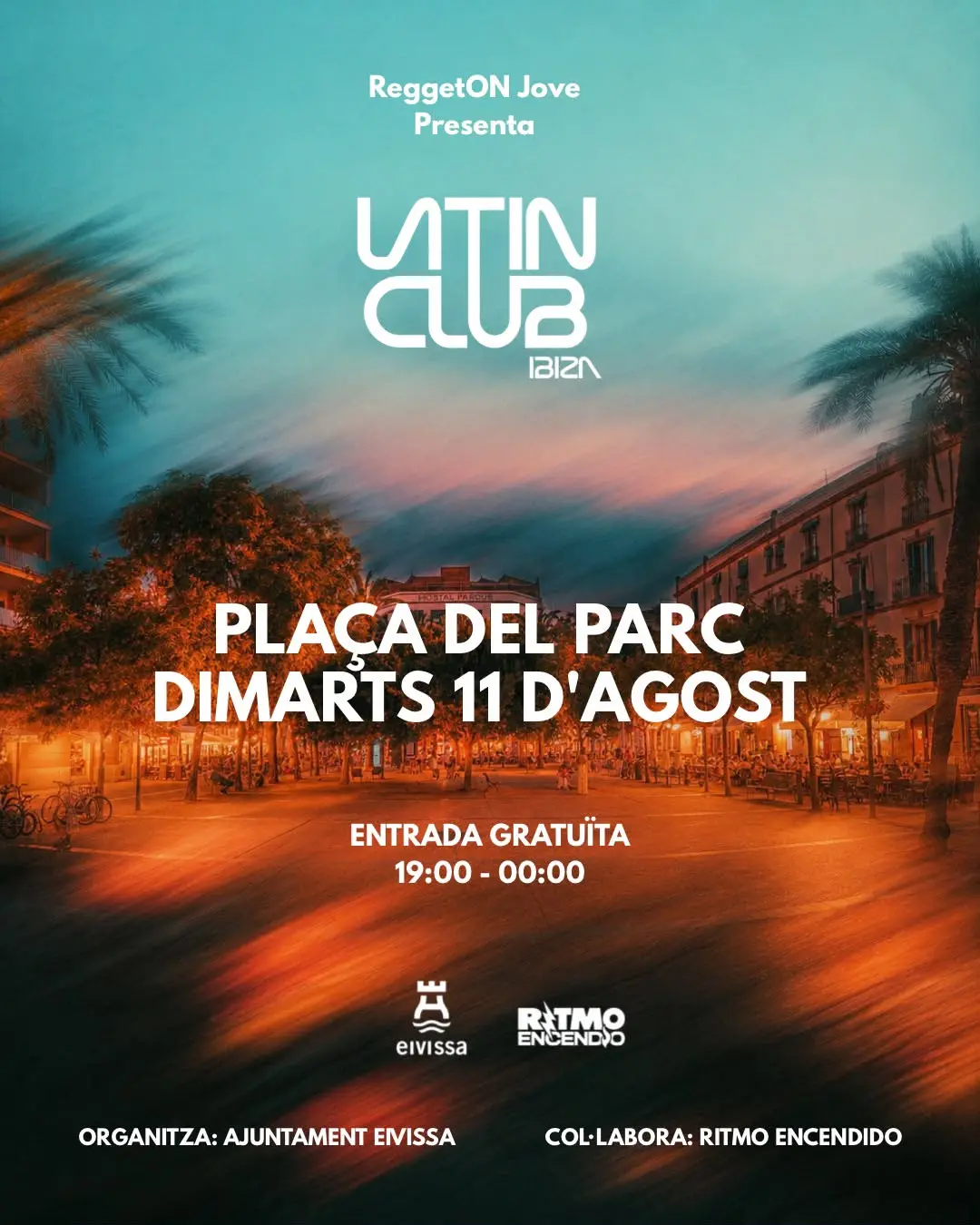 Ibiza ofrece gratis Latin Club Ibiza en la Plaça del Parc