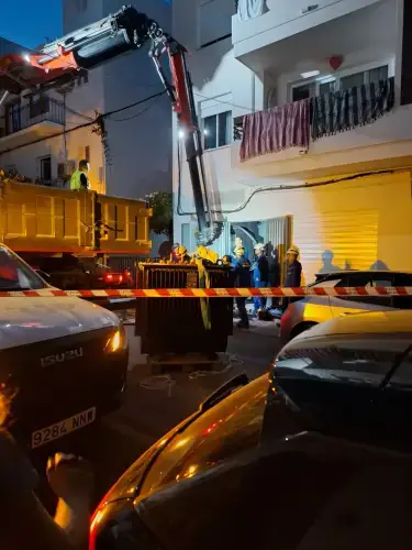 Casi 900 vecinos de Sant Antoni se quedaron sin luz en el segundo apagón en dos semanas