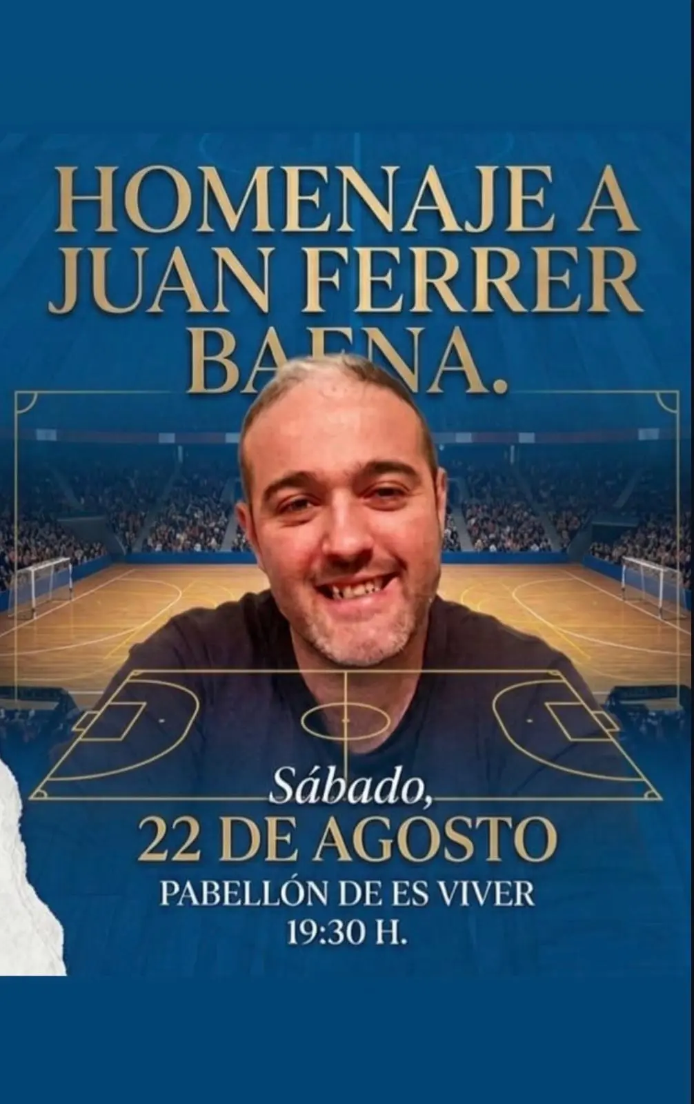 El fútbol sala ibicenco se une para rendir homenaje a Juan Ferrer