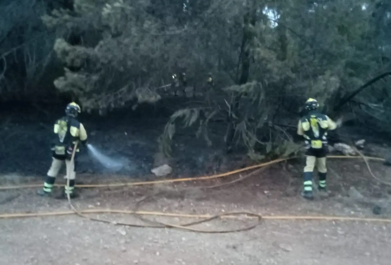Bomberos intervienen en Ibiza y Formentera para sofocar dos incendios forestales