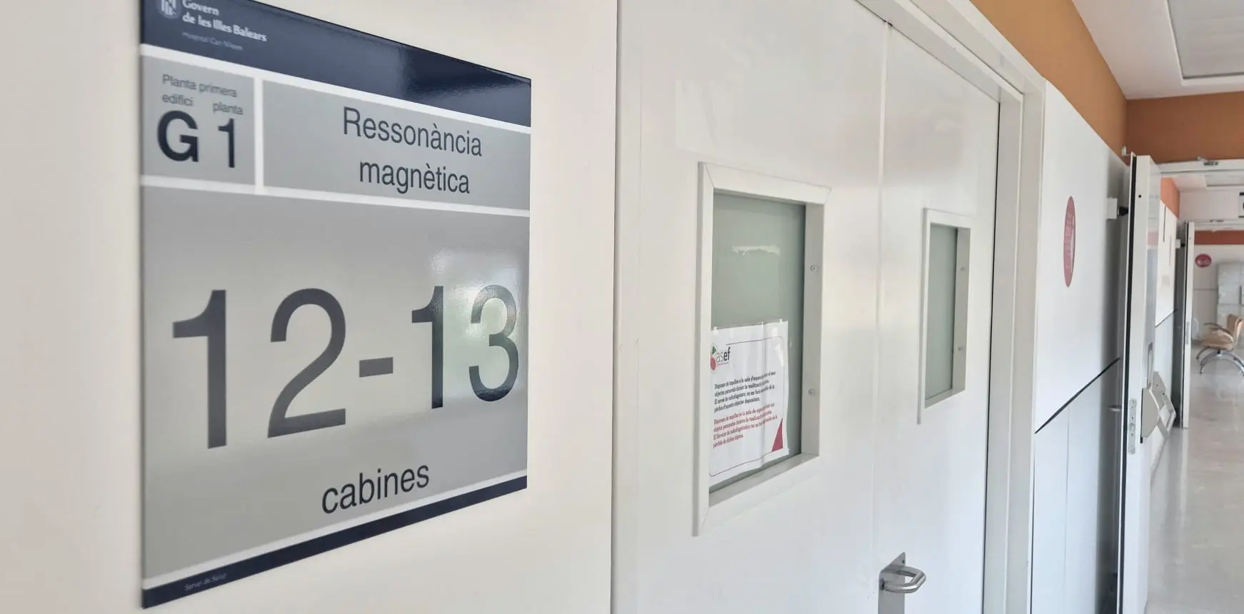 Nueve días sin resonancia magnética en Can Misses obligan a reprogramar 180 citas