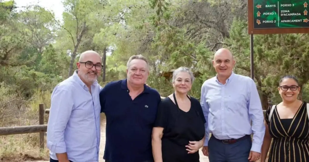 Vicent Marí cumplió este jueves con una tradición del verano ibicenco