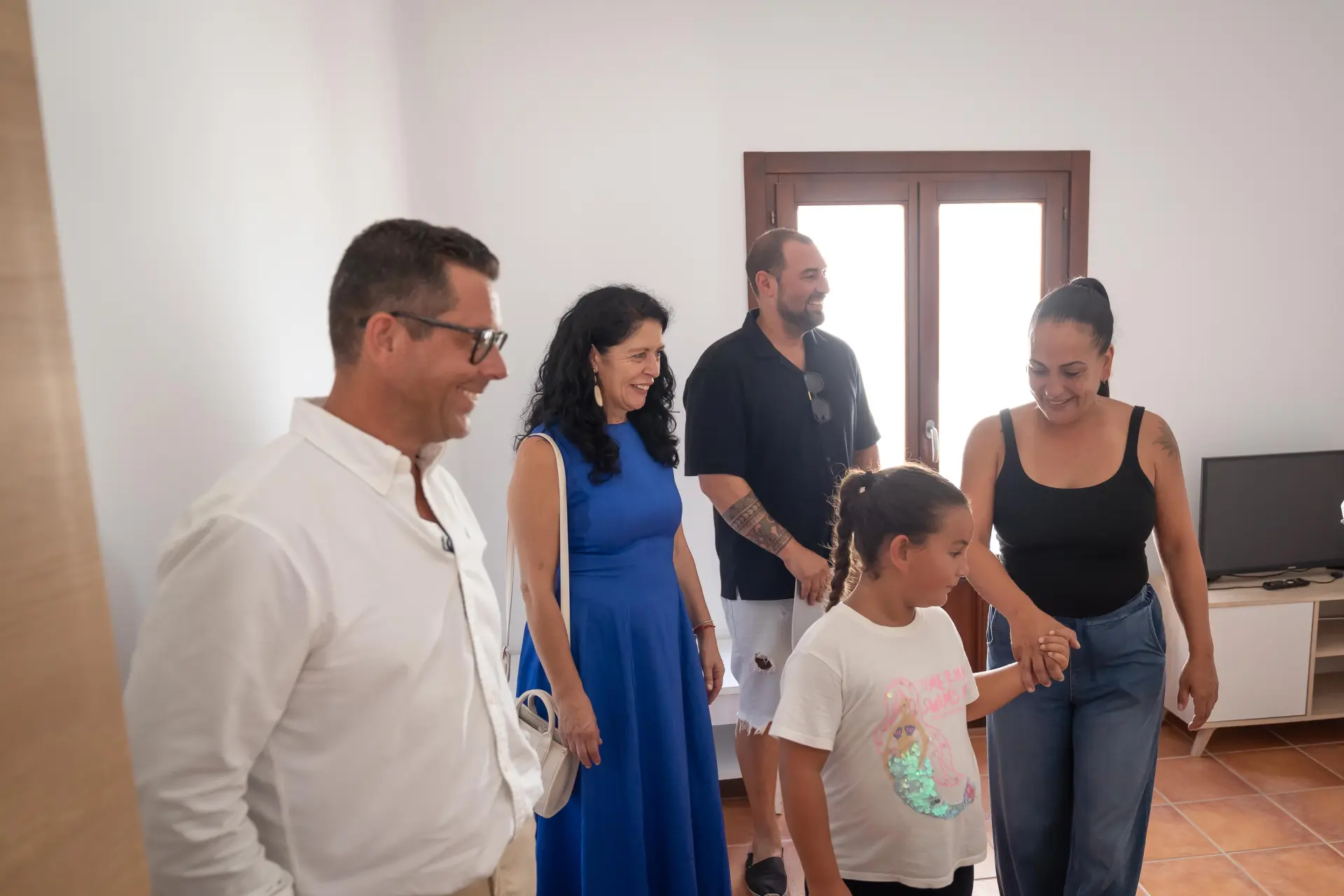 «Mi hija lloraba porque nos teníamos que ir de la isla»