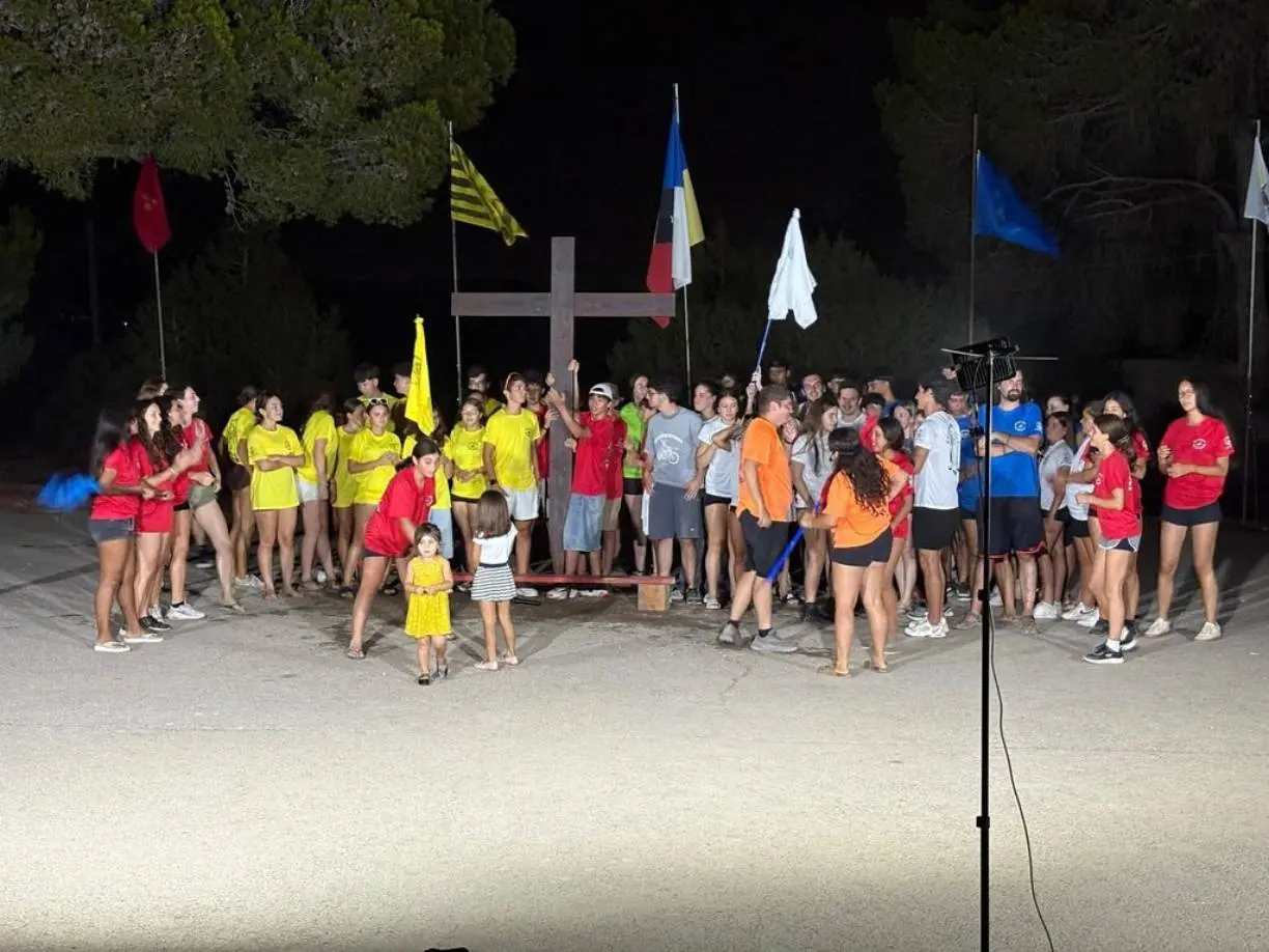 60 chicos y chicas de varias parroquias participan en el ‘Encontre Jove’ de es Cubells