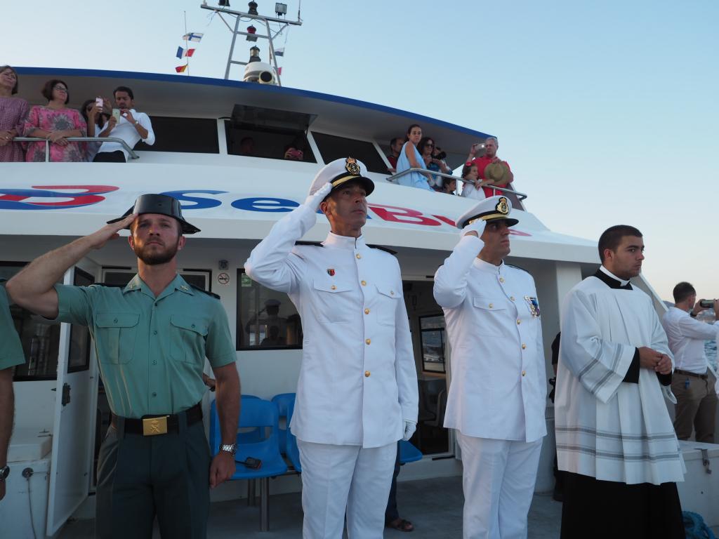 Festividad de la Virgen del Carmen en Ibiza.