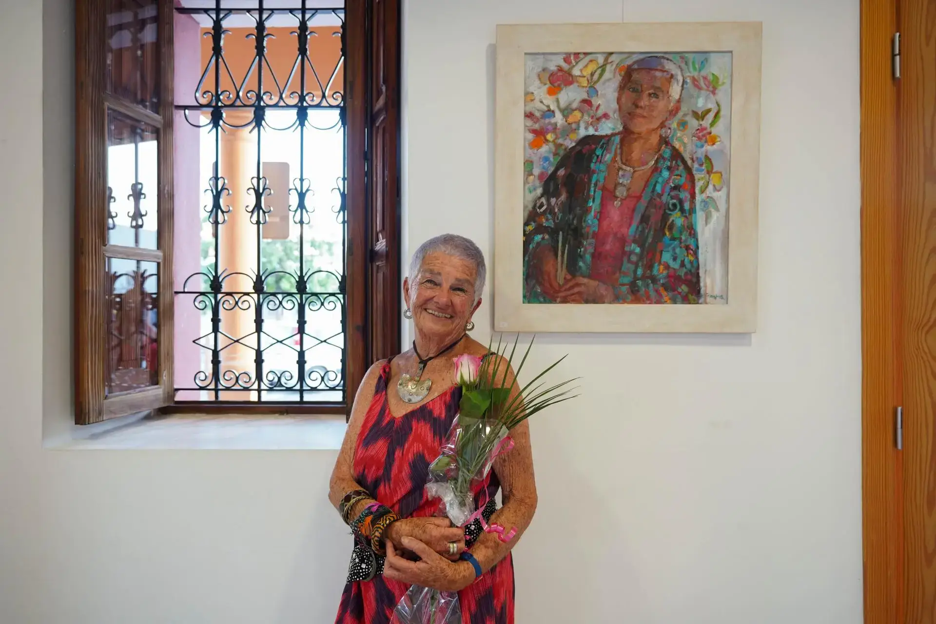 El mundo del arte de Ibiza llora la muerte de Charlotte Mensforth