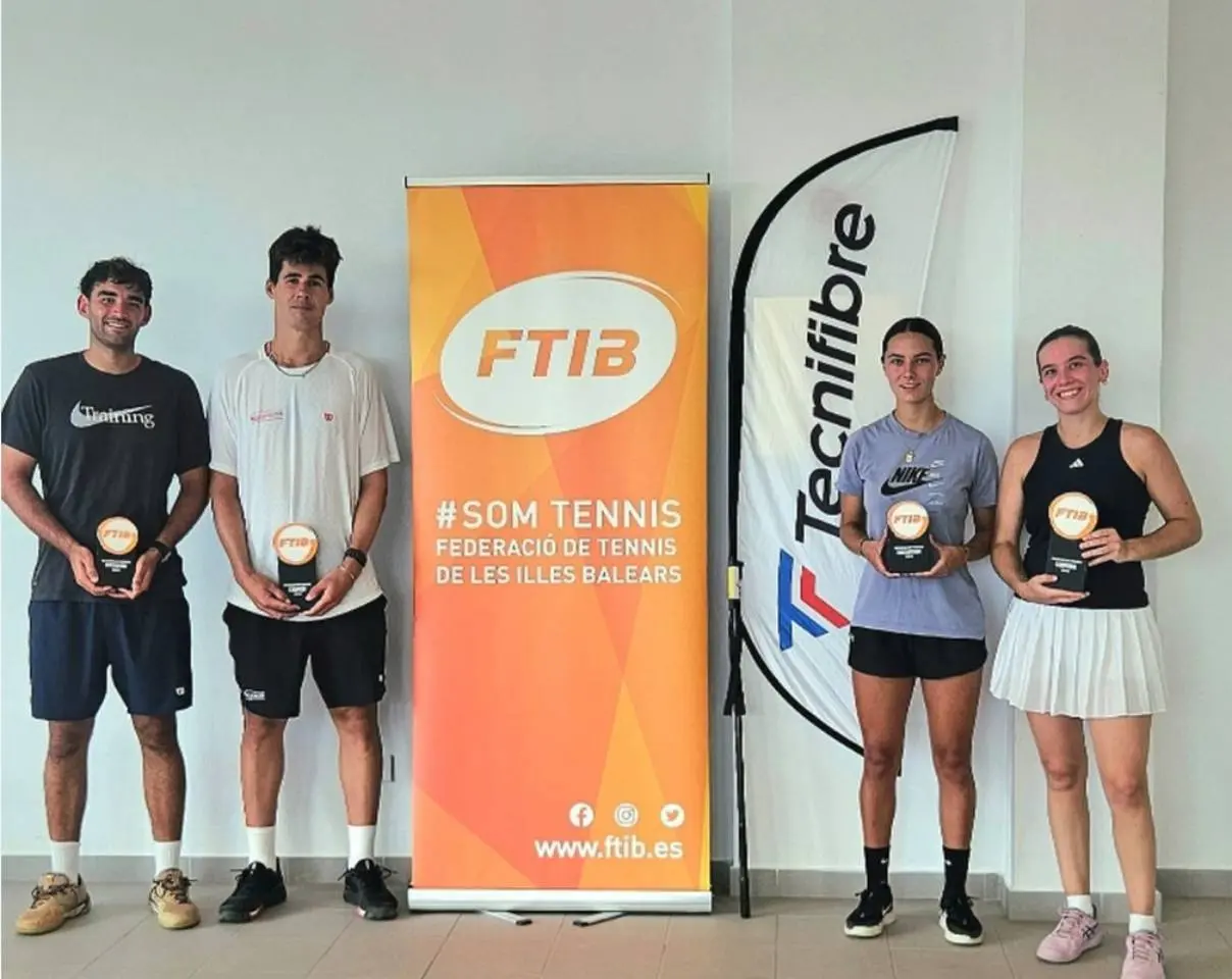 Mar Torres y Sergio Castellón se proclaman campeones de tenis de Ibiza y Formentera