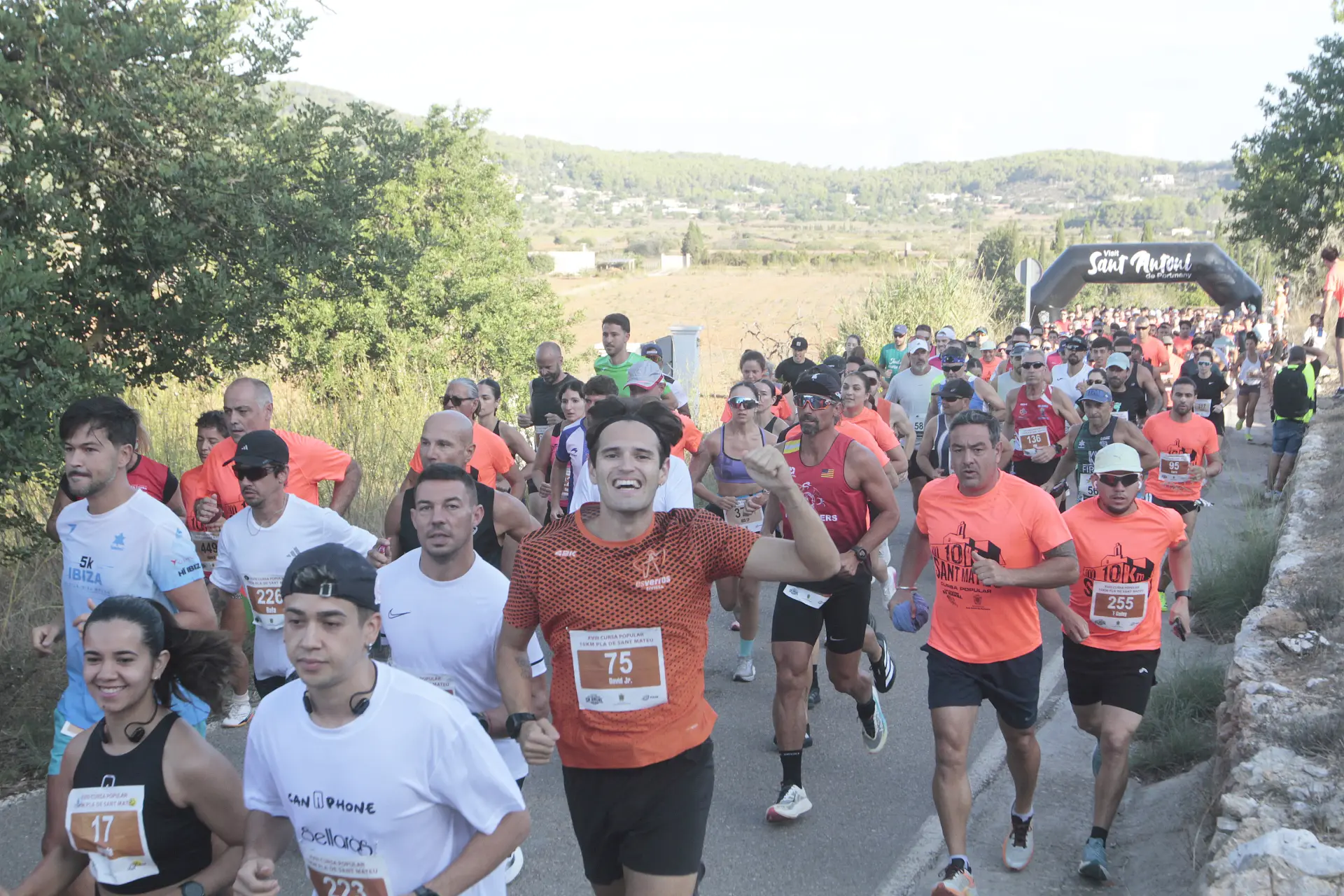 El mundo runner de Ibiza se reencuentra en Sant Mateu