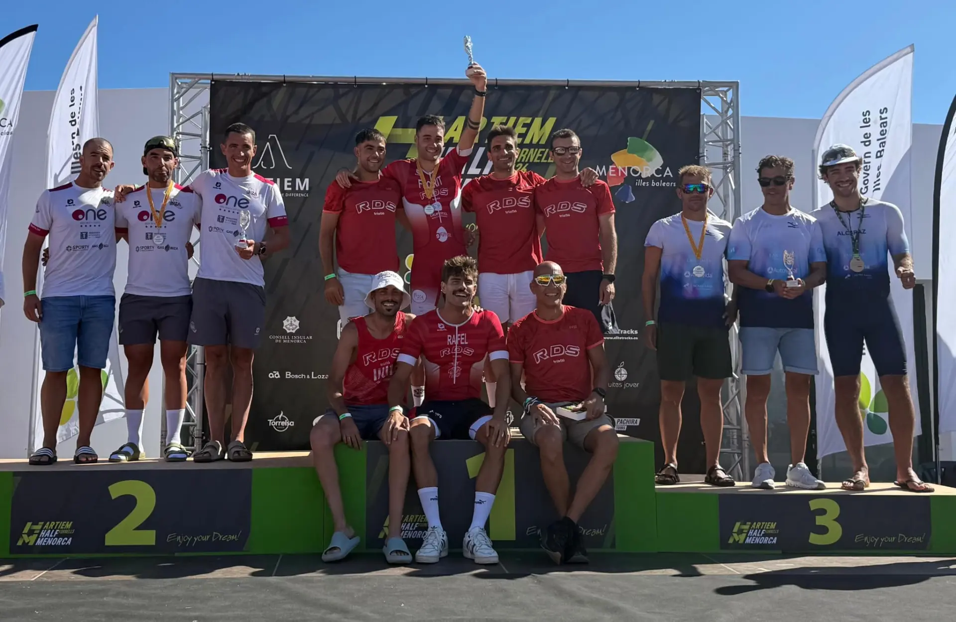 La AD Ibiza Half Triathlon, segunda por clubes en el campeonato balear
