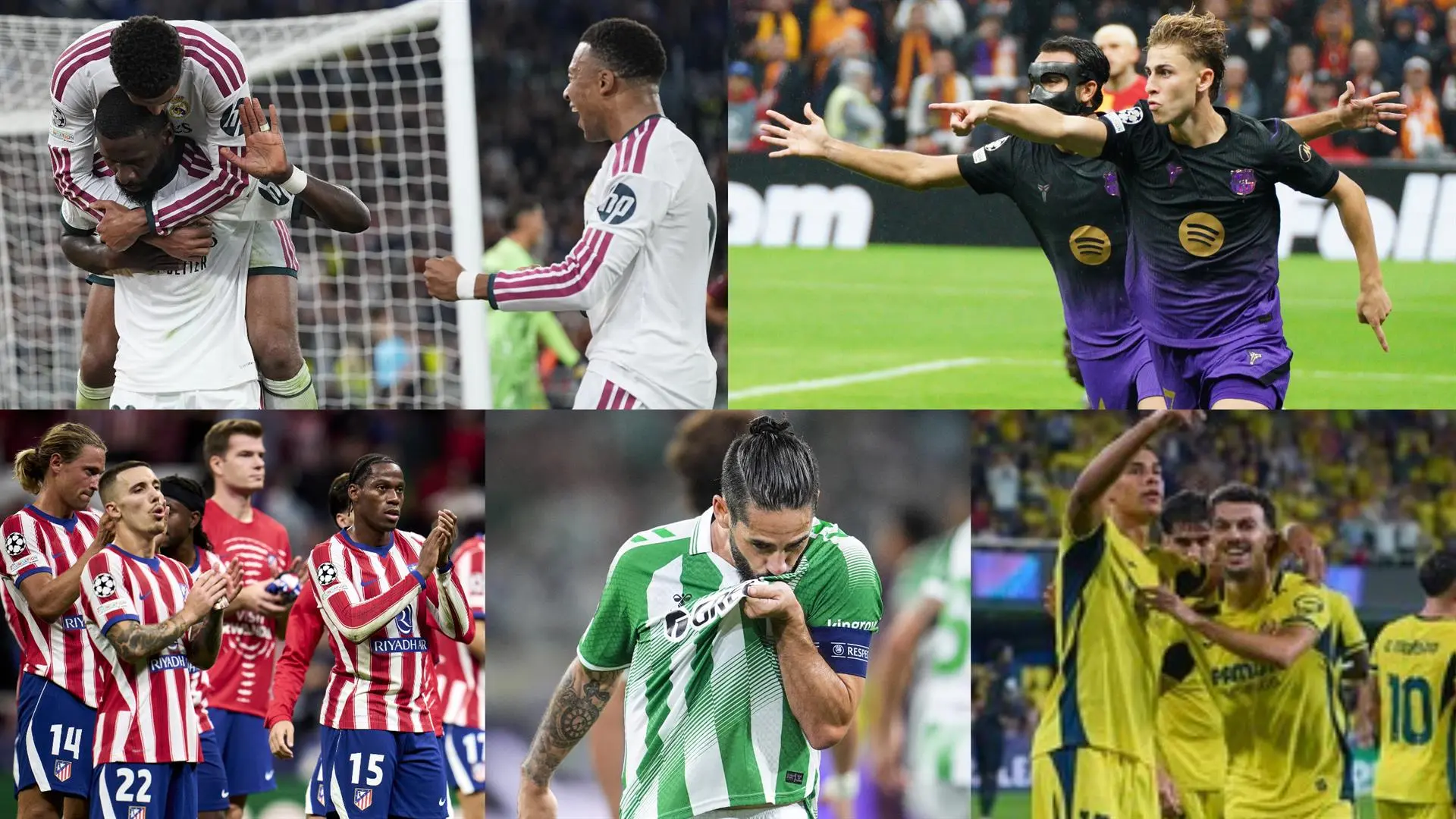 El fútbol español firma un pleno histórico en la Champions