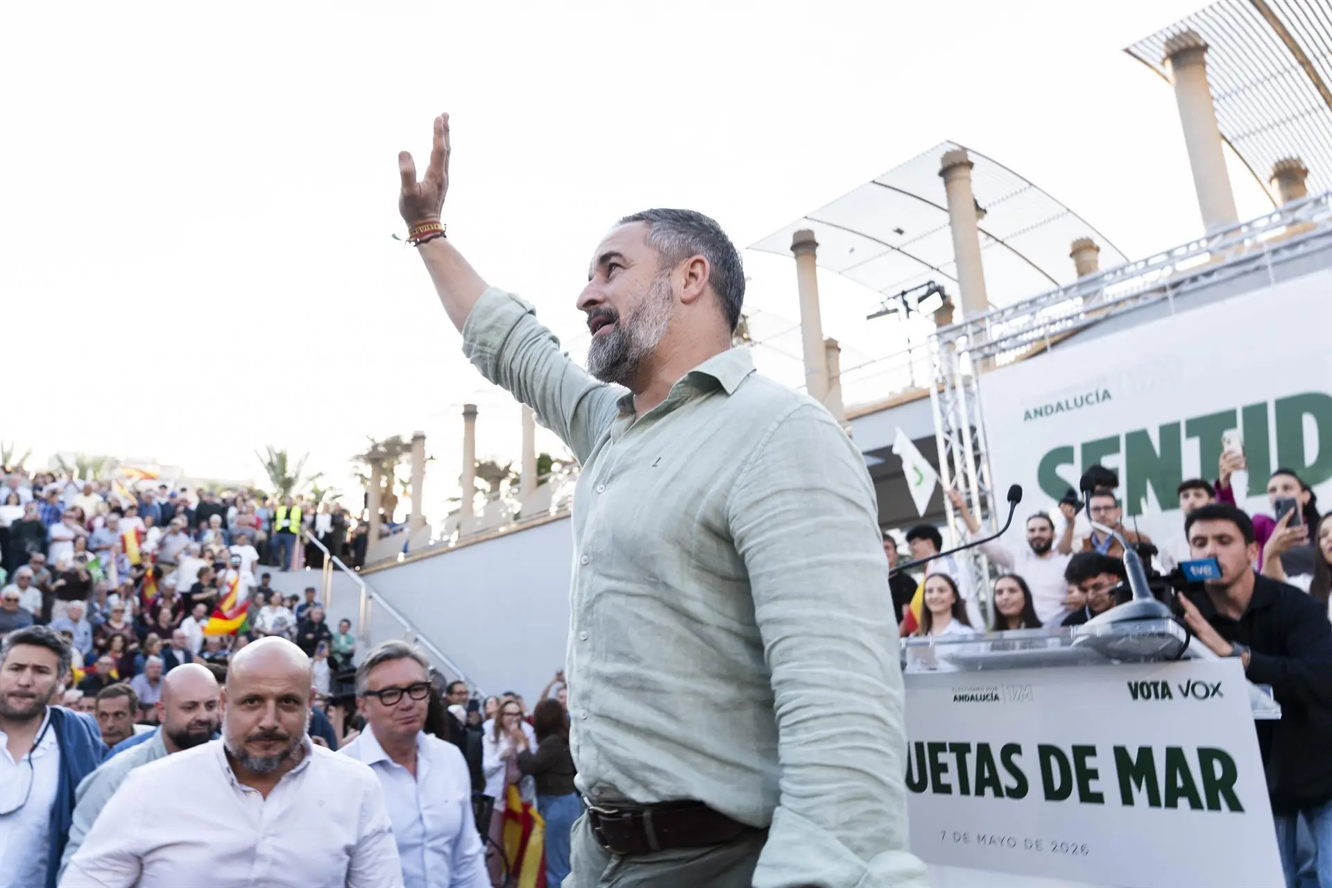 Santiago Abascal visitará Ibiza para un «gran acto» de Vox de cara al 29N