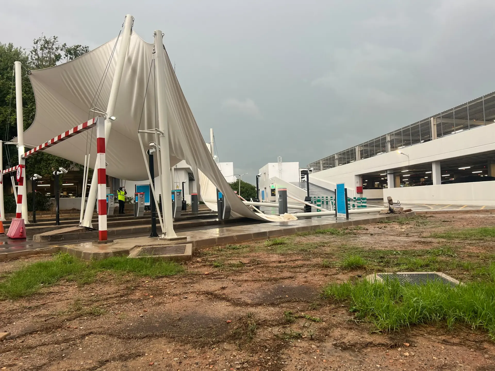 El aeropuerto de Ibiza registra un récord histórico de precipitaciones