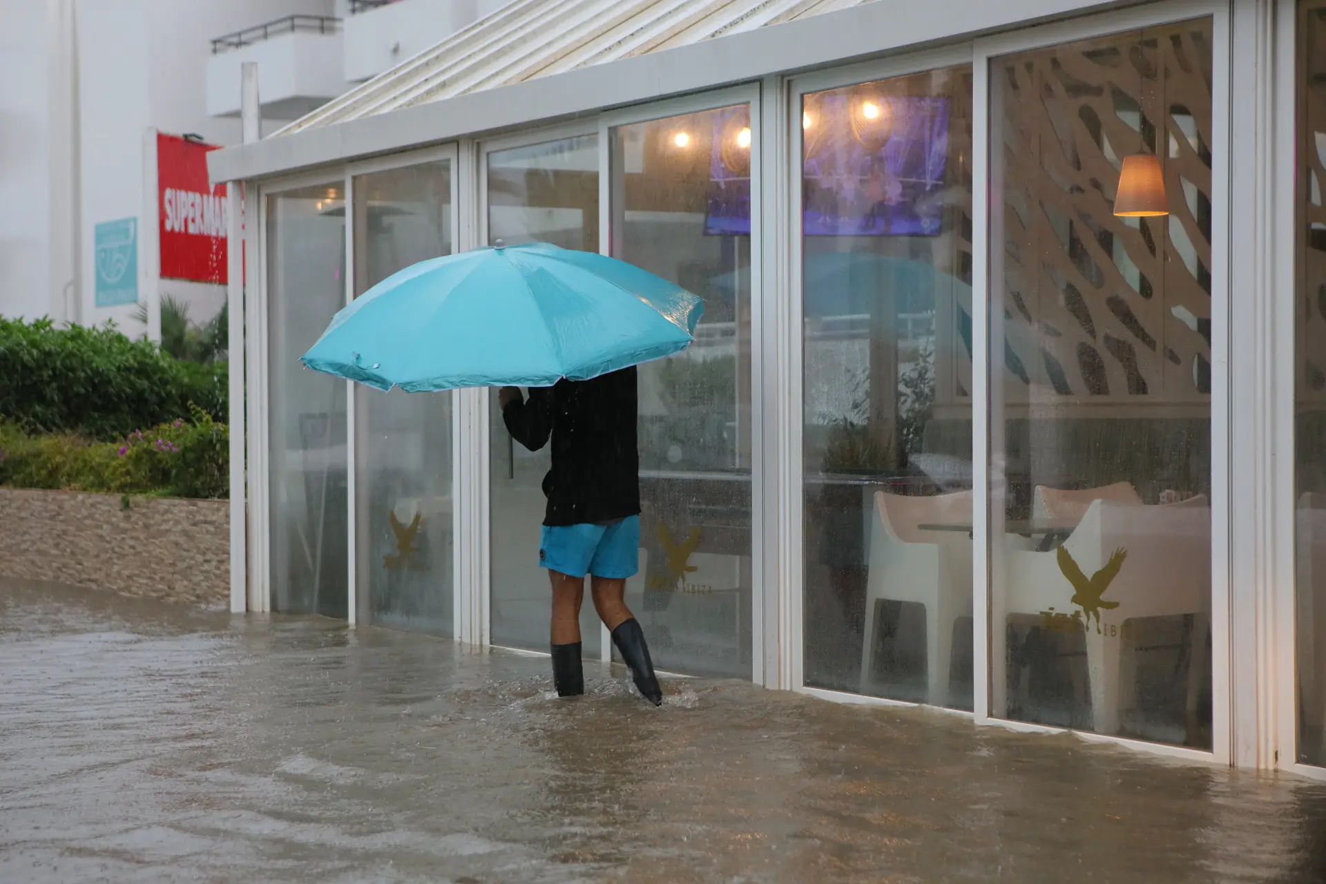 Una dana retrógrada dejará fuertes lluvias en Ibiza la semana que viene, según un experto