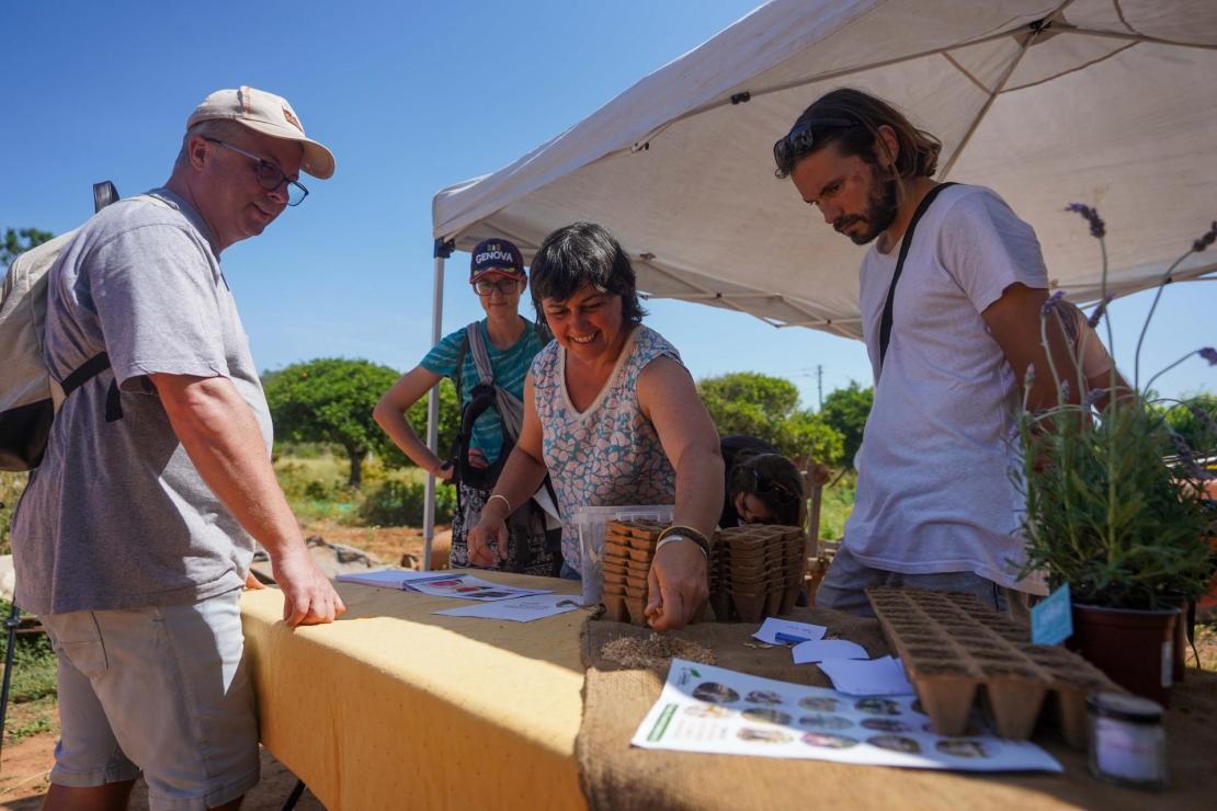 Las mejores imágenes de la visita a la finca ecológica Tierra de Ibiza