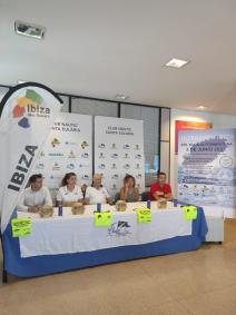 Una imagen del acto de presentación del Ultraswim Ibiza.