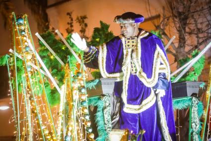 Imagen de archivo de una cabalgata de Reyes en la isla de Ibiza.