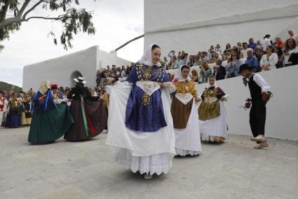 Imagen de archivo de fiestas en Santa Eulària.