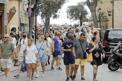 Palma se llena de turistas